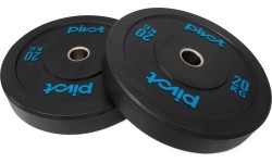 Pivot Fitness Pro Training Bumper Plates zestaw obciążeń 20 kg