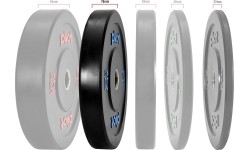 Pivot Fitness Pro Training Bumper Plates zestaw obciążeń 20 kg