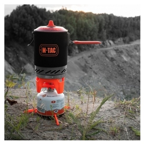 Palnik gazowy M-Tac z kociołkiem
