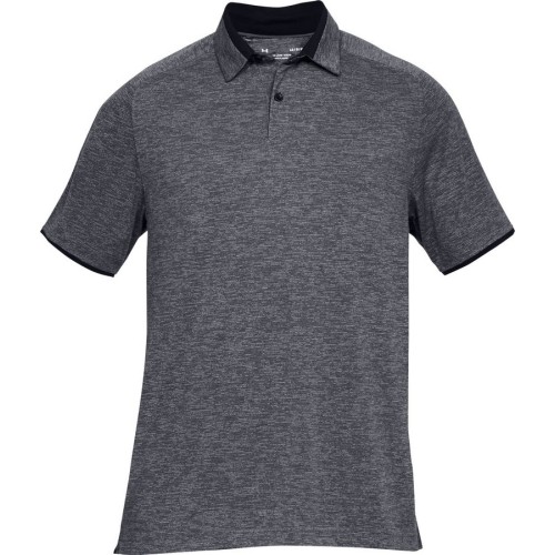 Koszulka polo męska Under Armour Tour Tips - Czarny