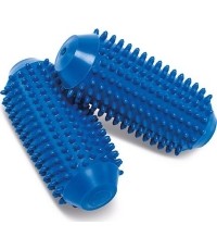 Ledragomma TONKEY Wałek do masażu z kolcami TWIN ROLL para, niebieski