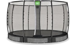 Trampolina gruntowa EXIT Allure Premium ø366 cm – czarna