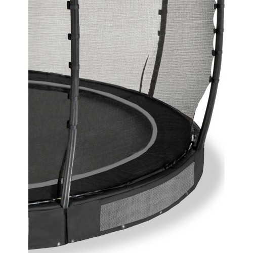 Trampolina gruntowa EXIT Allure Premium ø366 cm – czarna