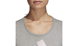 Adidas Palaidinė Foil Text Bos Grey
