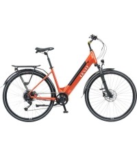 Miejski rower elektryczny Levit Musca Urban HD 630 28" - Orange Pearl