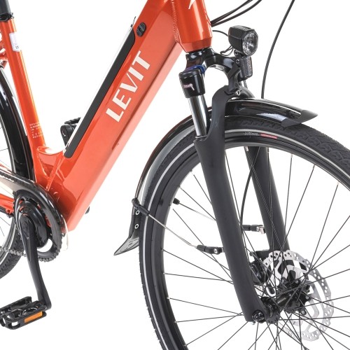 Miejski rower elektryczny Levit Musca Urban HD 630 28" - Orange Pearl