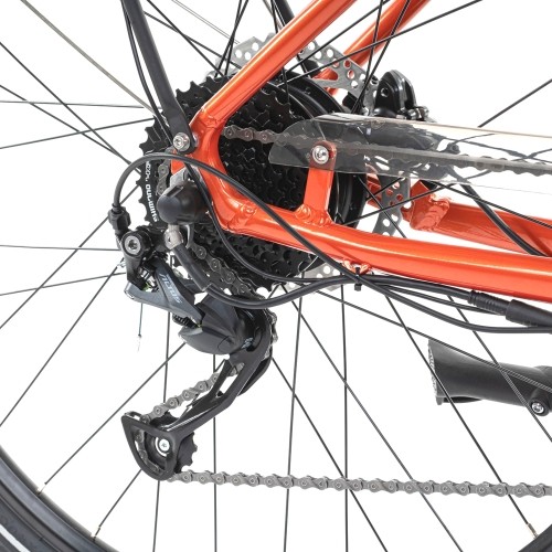 Miejski rower elektryczny Levit Musca Urban HD 630 28" - Orange Pearl