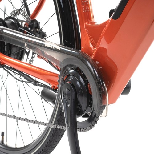Miejski rower elektryczny Levit Musca Urban HD 630 28" - Orange Pearl