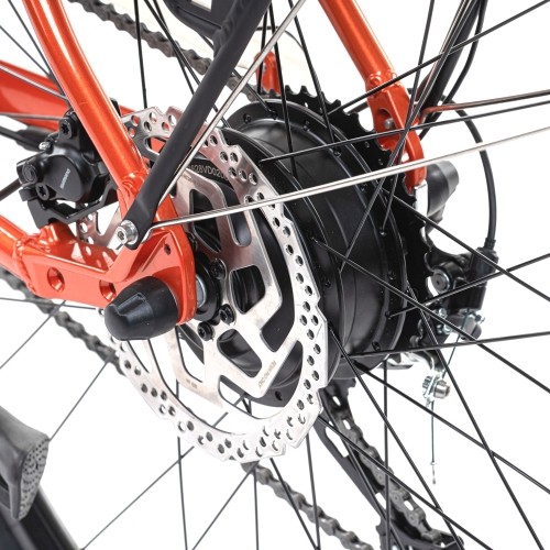 Miejski rower elektryczny Levit Musca Urban HD 630 28" - Orange Pearl