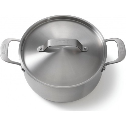 Garnek ze stali nierdzewnej z pokrywką Skottsberg 24 cm