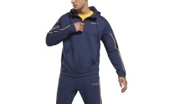 Reebok Džemperis Vyrams Te Piping Hoodie Blue