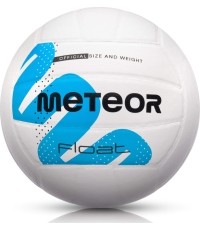 Piłka do siatkówki Meteor PVC - Niebieski-Biały