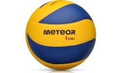 Volleyball meteor chili pu 5 gelb/blau