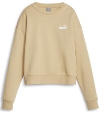 Bluza damska Puma Ess+ Relaxed Crew FL, kremowa 676801 84