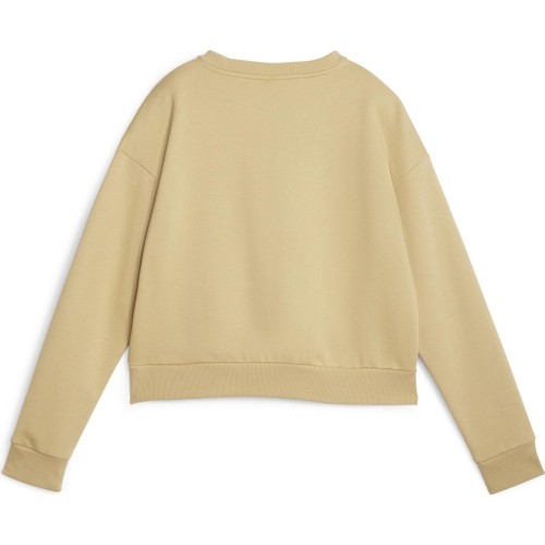 Bluza damska Puma Ess+ Relaxed Crew FL, kremowa 676801 84