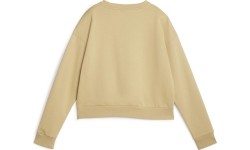 Bluza damska Puma Ess+ Relaxed Crew FL, kremowa 676801 84