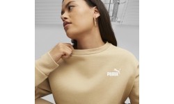 Bluza damska Puma Ess+ Relaxed Crew FL, kremowa 676801 84