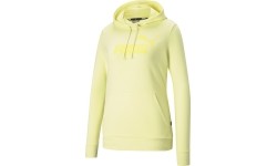 Puma Džemperis Moterims Ess Logo Hoodie Yellow