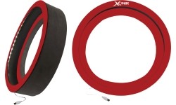 Tarcza do rzutek GrandSlam z podświetleniem LED, czerwona