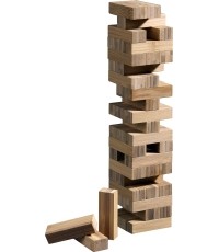 Gra wieża Philos Bamboo, 6,6x6,6x25,5 cm