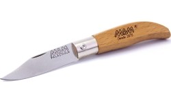 Nóż składany z brelokiem i pochewką MAM Iberica 2001, bukszpan, 4,5cm