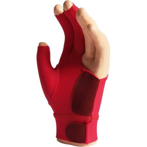 Rękawica bilardowa IBS Pro jaskrawoczerwona 1-size