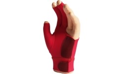 Rękawica bilardowa IBS Pro jaskrawoczerwona 1-size