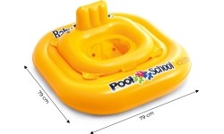 Koło do Nauki Pływania Fotelik Oparcie Intex 56587