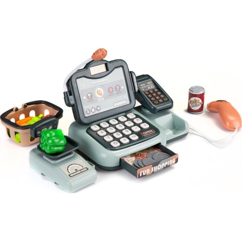 Kasa fiskalna z produktami i akcesoriami EcoToys