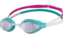 Gogle pływackie Arena Airspeed Mirror - Silver-turquoise
