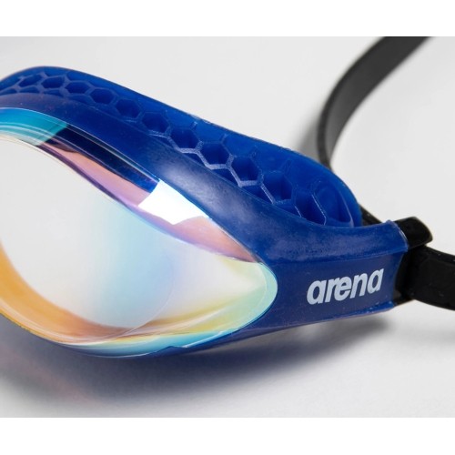 Gogle pływackie Arena Airspeed Mirror - Copper-blue