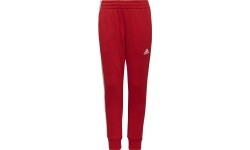 Dres dla dziewczynek Adidas LK Logo Jog Set, czerwony/różowy, H65799