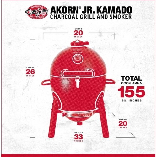 Grill kamado Char-Griller Akorn Jr.