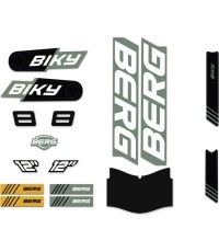 Biky - Zestaw naklejek Cross Green