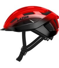 Kask Lazer Codax, Uni 54-61 cm, (czerwony/czarny)