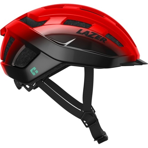 Kask Lazer Codax, Uni 54-61 cm, (czerwony/czarny)
