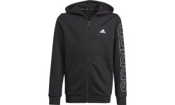 Bluza chłopięca Adidas B Lin FZ Hoodie, czarna GN4041