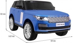 Pojazd elektryczny Range Rover HSE, niebieski
