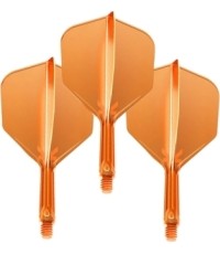 Dart Flights Target K-Flex Neon No.6 Short - 3-pak - Fluo Orange