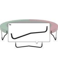 Elite+ W-Leg T-series 430 (14 ft), czarny