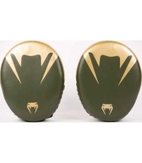 Rękawice bokserskie Venum Pro Big Punch Mitts (para) - Khaki/Gold