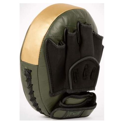 Rękawice bokserskie Venum Pro Big Punch Mitts (para) - Khaki/Gold