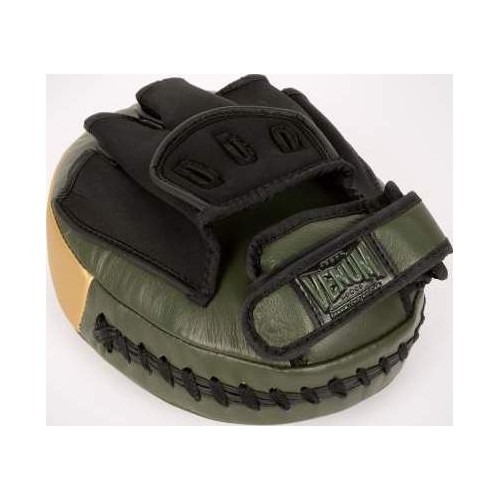 Rękawice bokserskie Venum Pro Big Punch Mitts (para) - Khaki/Gold