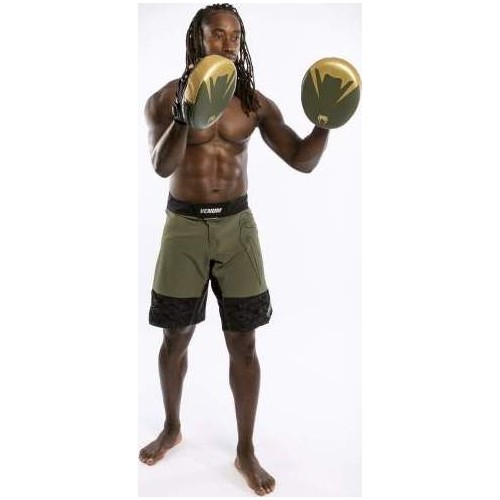 Rękawice bokserskie Venum Pro Big Punch Mitts (para) - Khaki/Gold