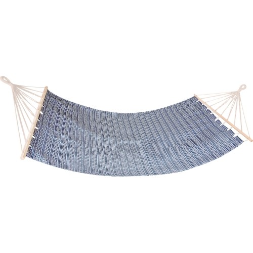 Hamak Spokey ZUNI 200 x 100 cm, bawełniany z drążkiem, szary