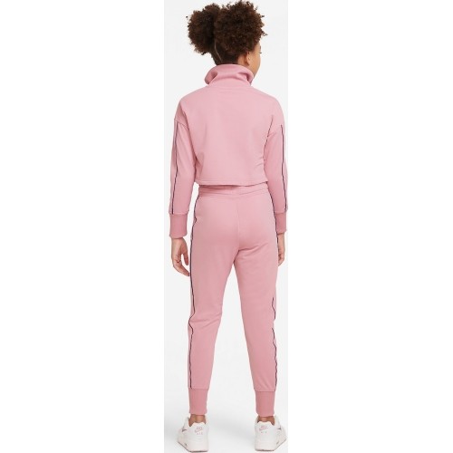 Dres dziewczęcy Nike NSW HW Trk Suit różowy DD6302 698