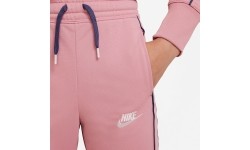 Dres dziewczęcy Nike NSW HW Trk Suit różowy DD6302 698