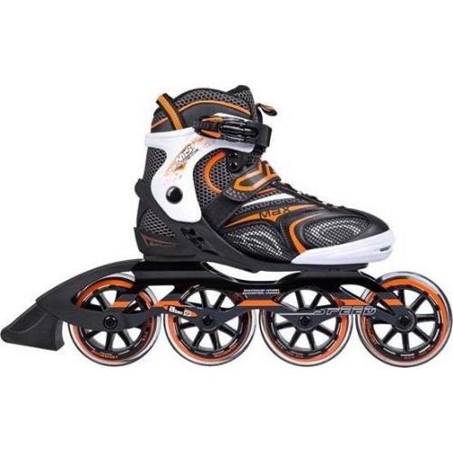 NA1060 CZARNO-POMARAŃCZOWE ROLKI NILS EXTREME - NA1060 BLACK-ORANGE IN-LINE SKATES NILS EXTREME