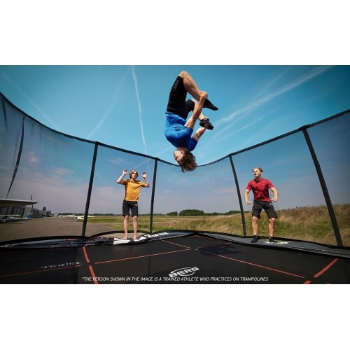 BERG SPORTS Ultim Pro Bouncer Regular 5x5 + siatka zabezpieczająca XL