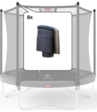 Zaślepki górne Berg do siatki trampolinowej Comfort, 8szt.
